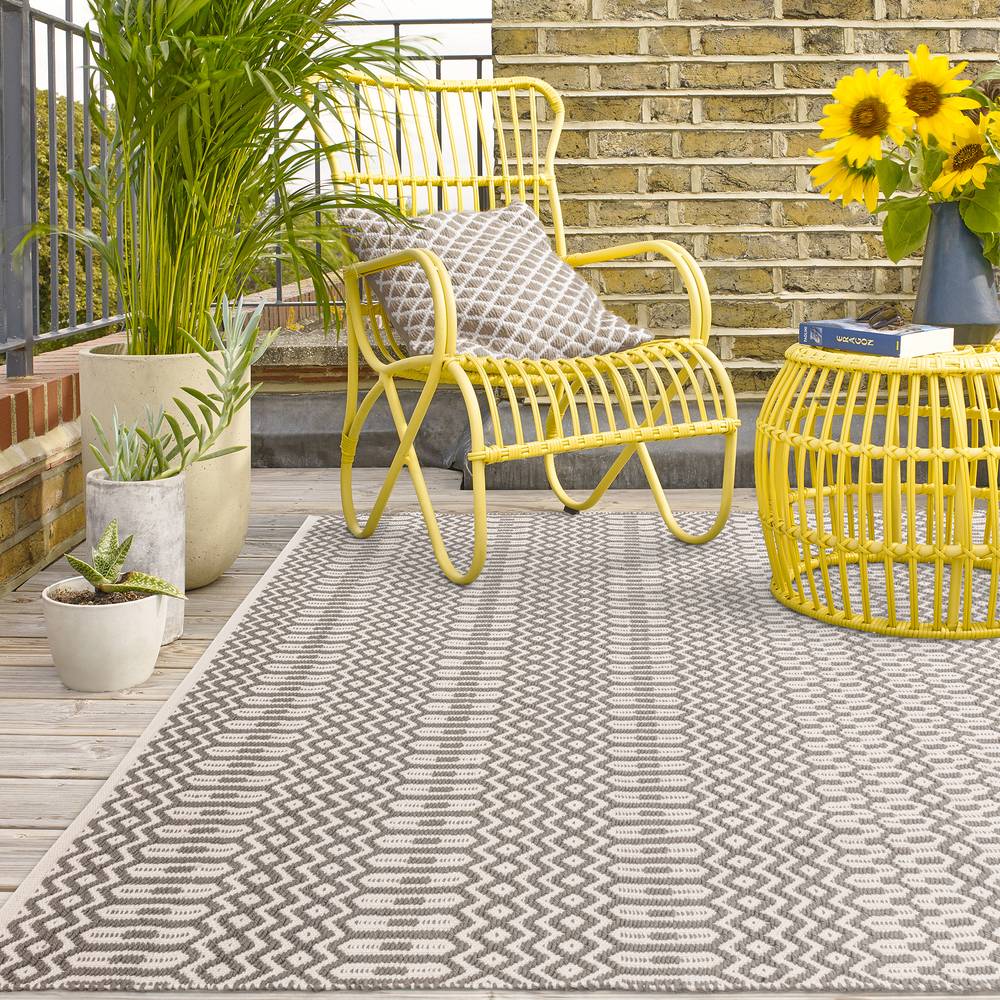 Halsey Rug 120x170cm Grey Rug