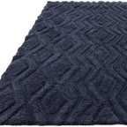 Harrison 120x170cm Navy Rug Rug