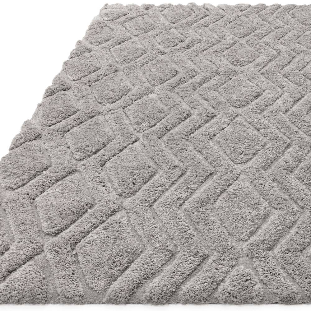 Harrison 160x230cm Silver Rug Rug