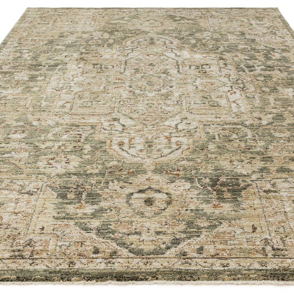 Heriz  080x160cm Serapi Green Rug