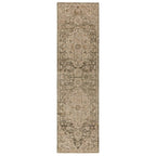 Heriz  080x160cm Serapi Green Rug