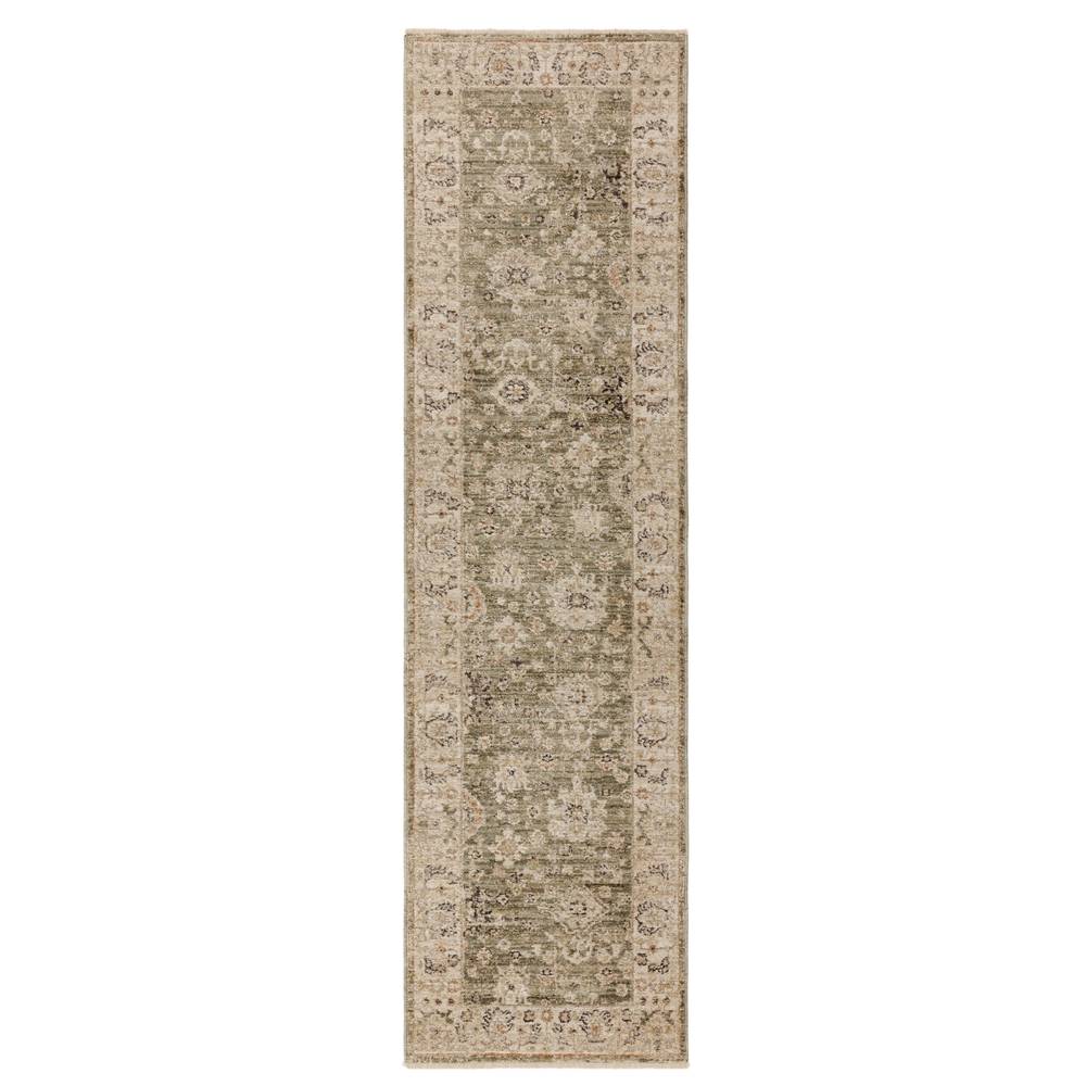 Heriz  160x240cm Ornate Green Rug