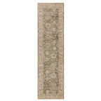 Heriz  080x160cm Ornate Green Rug