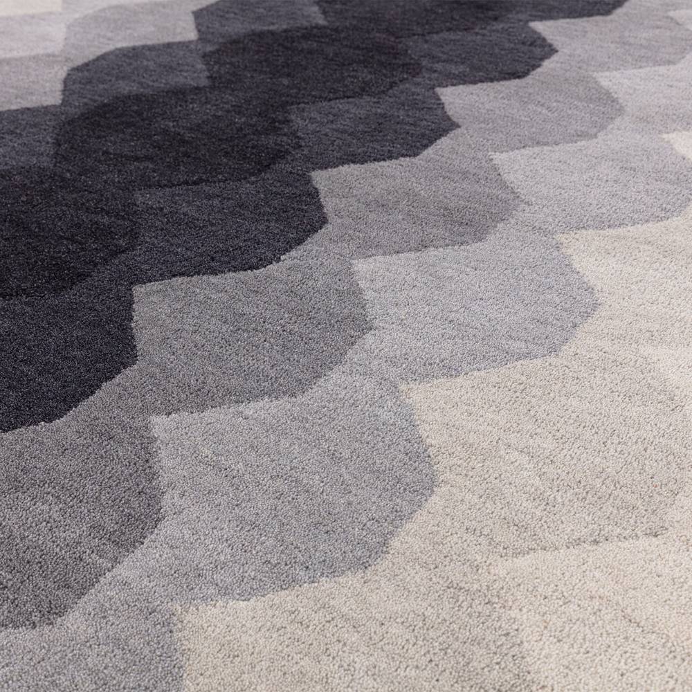 Hive 160x230cm Charcoal Rug