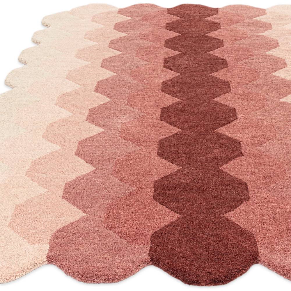 Hive 120x170cm Pink Rug
