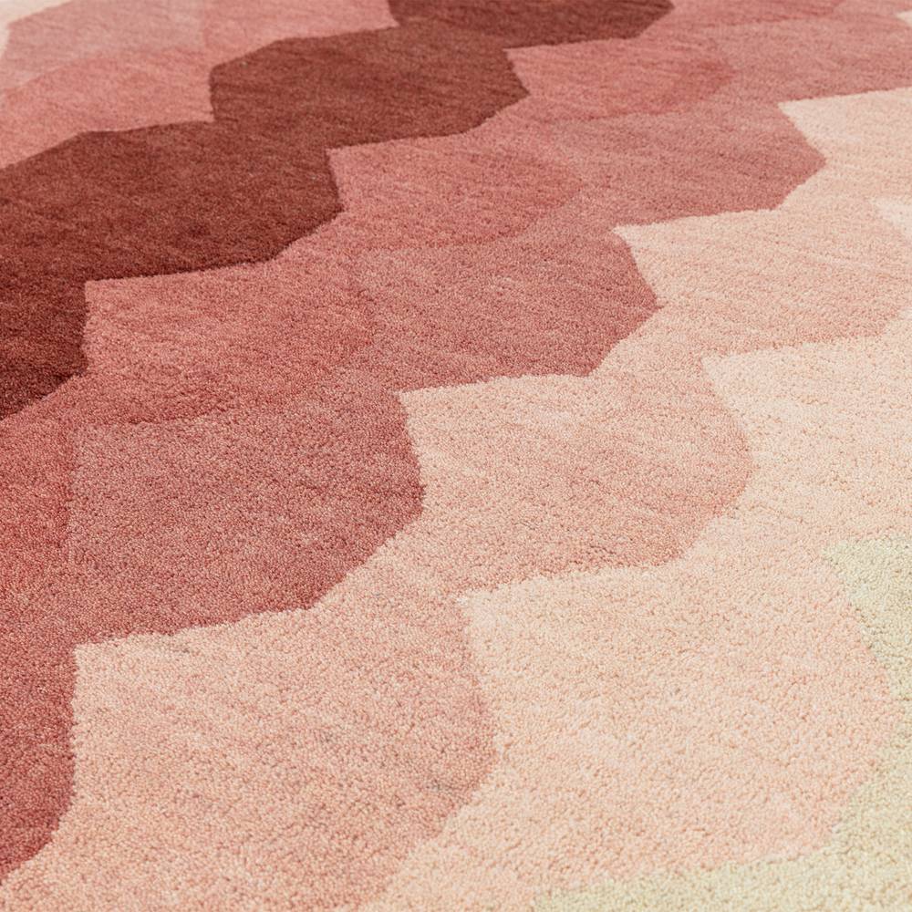Hive 200x290cm Pink Rug