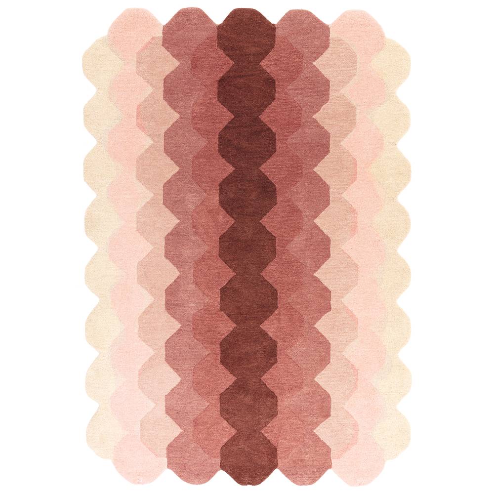 Hive 200x290cm Pink Rug
