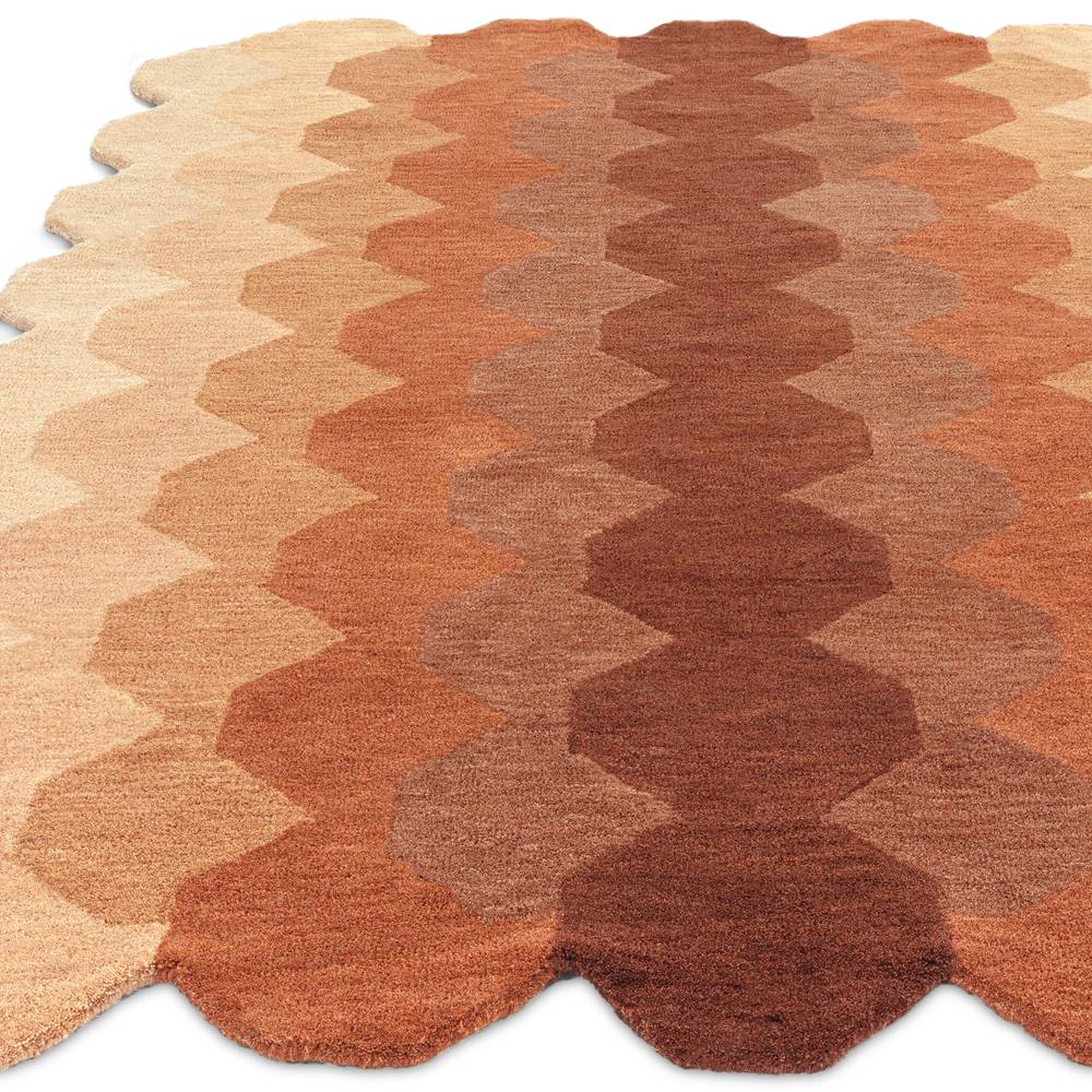Hive 160x230cm Rust Rug