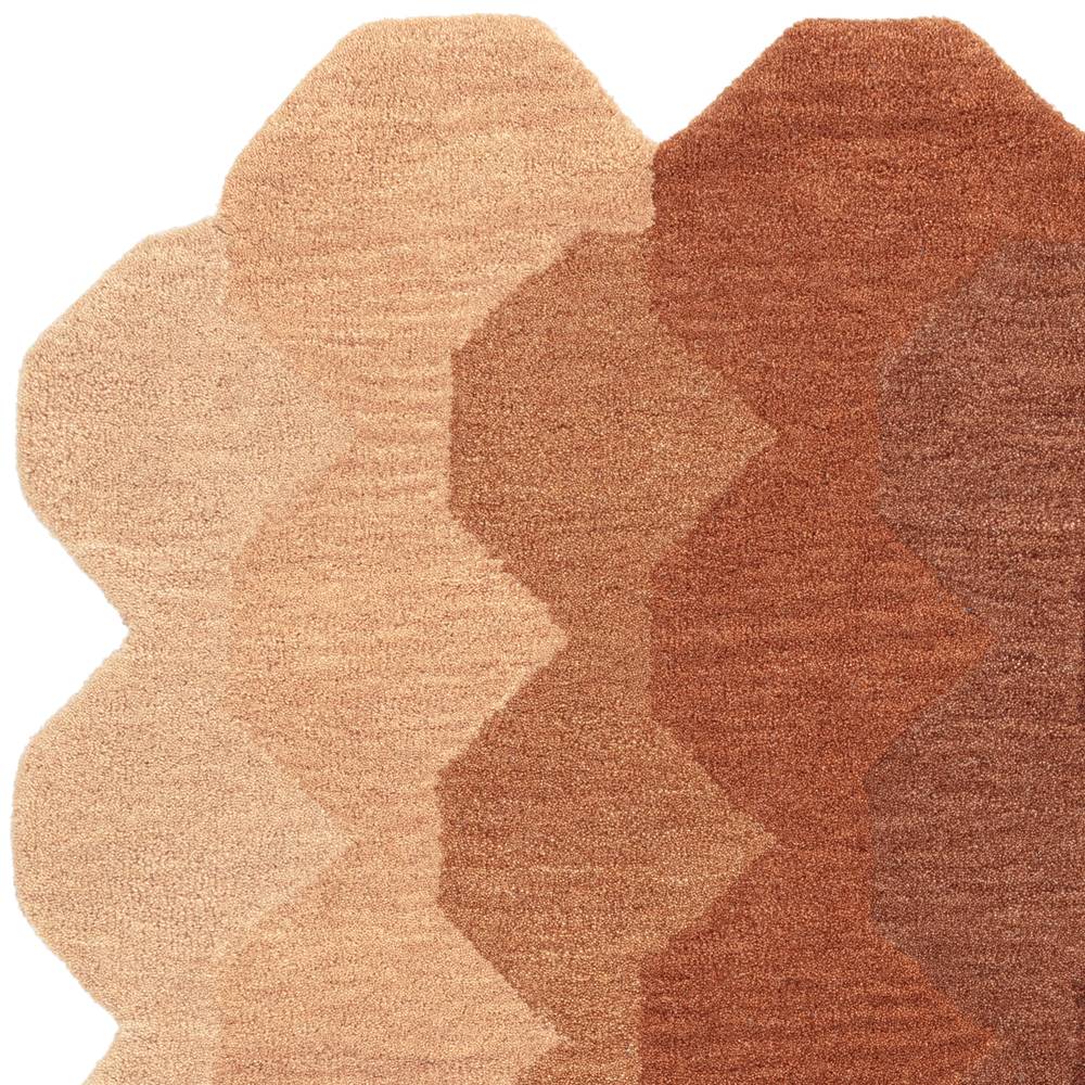 Hive 120x170cm Rust Rug