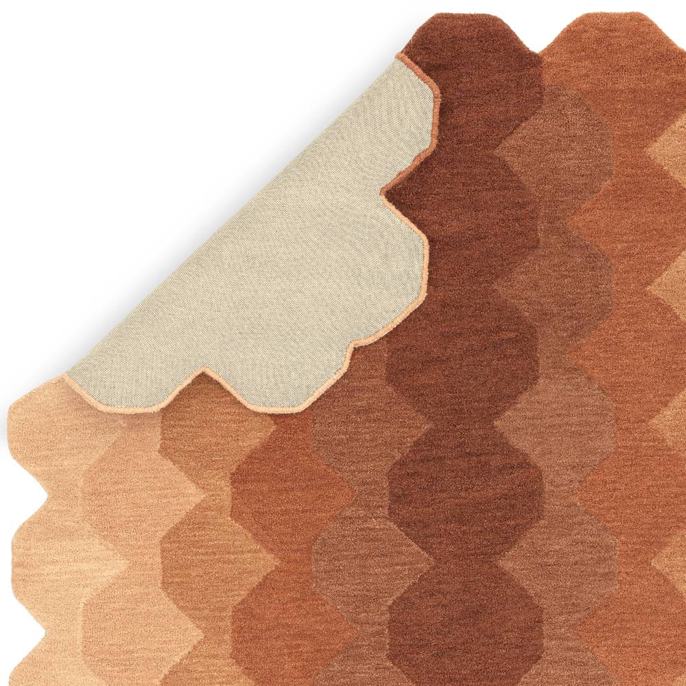 Hive 200x290cm Rust Rug