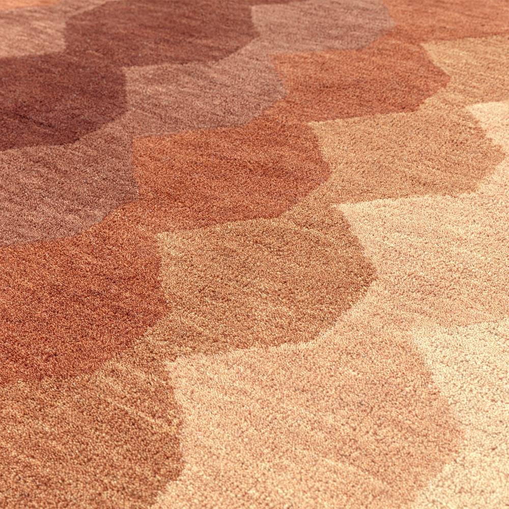 Hive 200x290cm Rust Rug