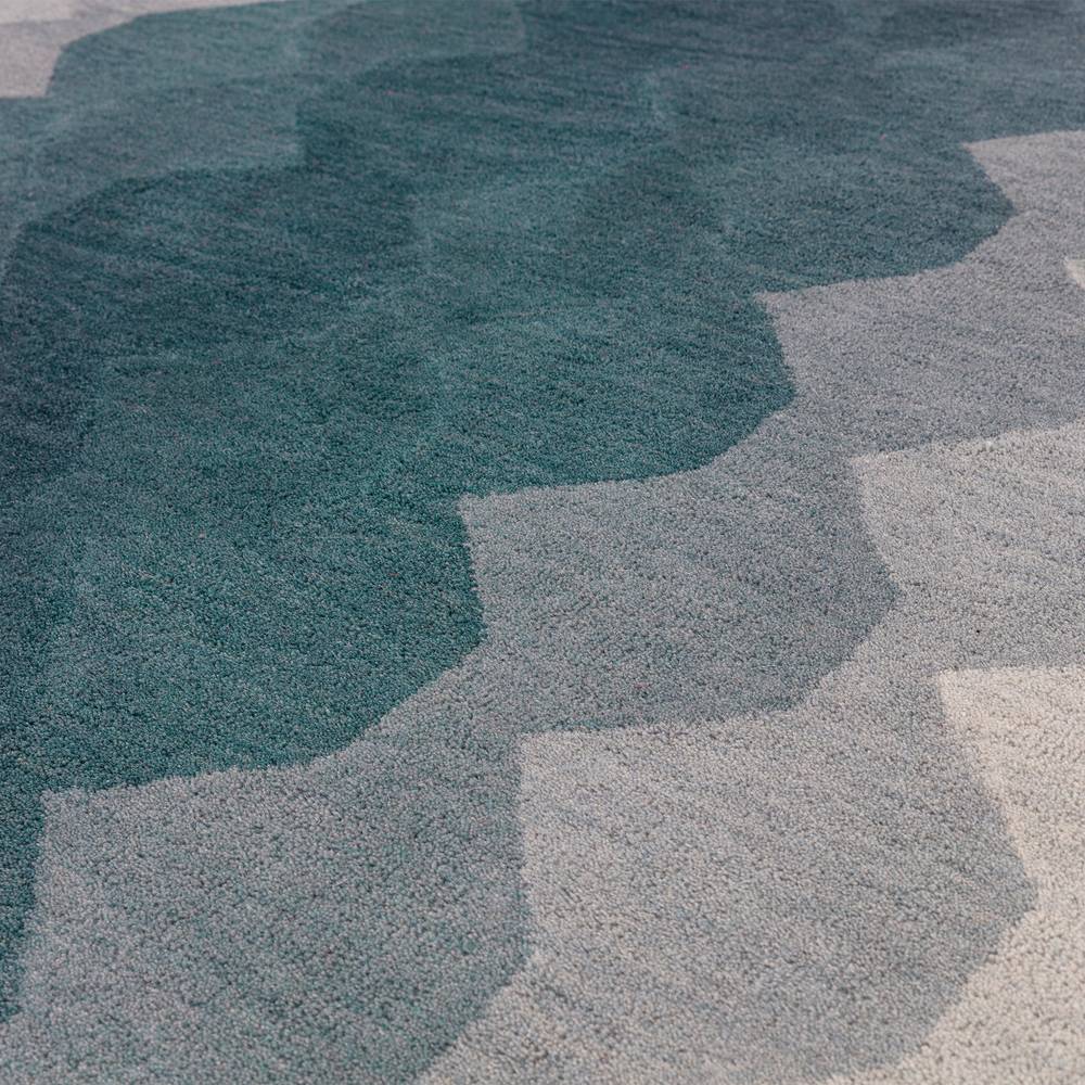 Hive 120x170cm Teal Rug