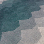 Hive 120x170cm Teal Rug