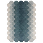 Hive 160x230cm Teal Rug