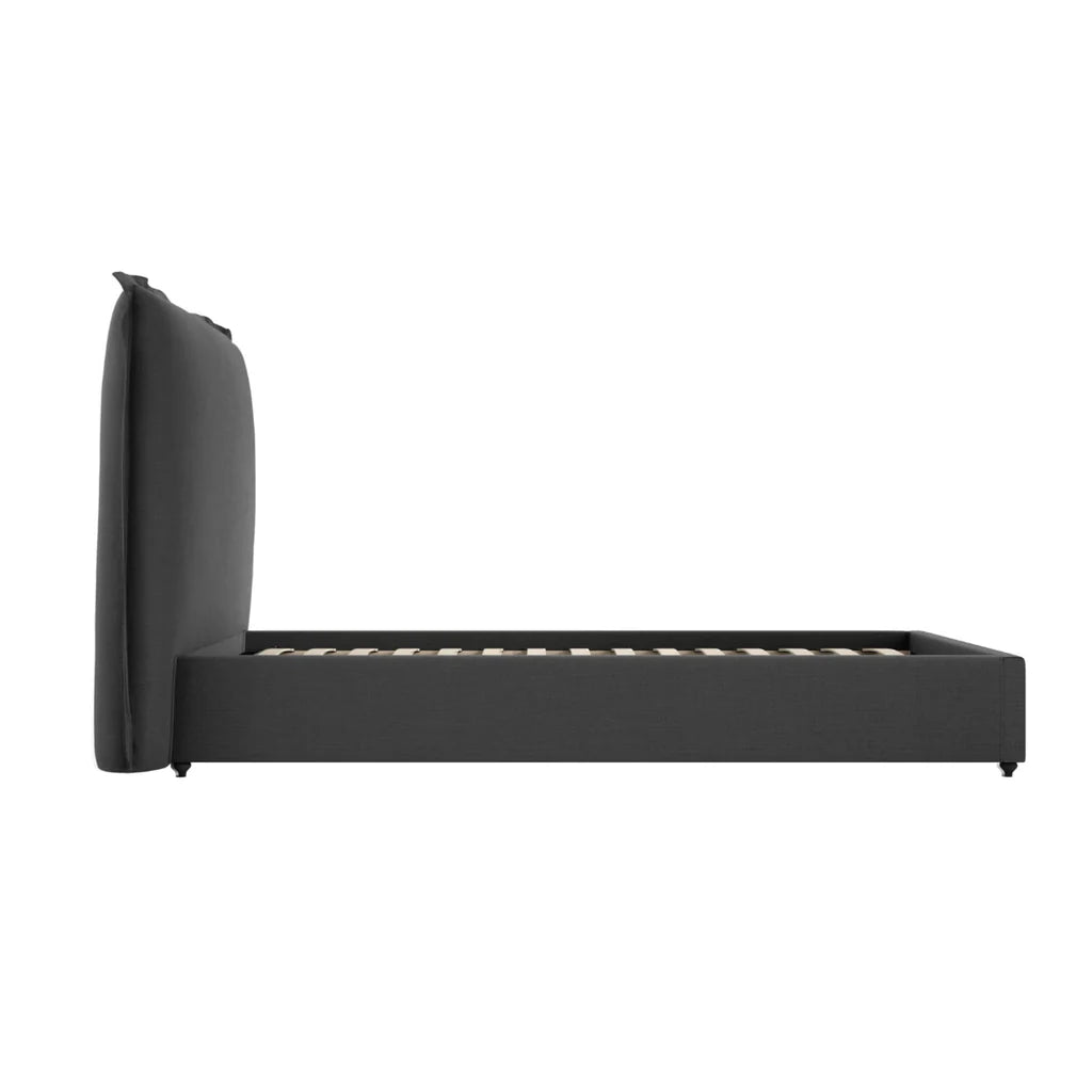 SUNDAY DEEP GREY SINGLE BED