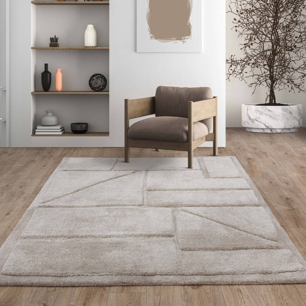 Horizon 160x230cm Sand Rug