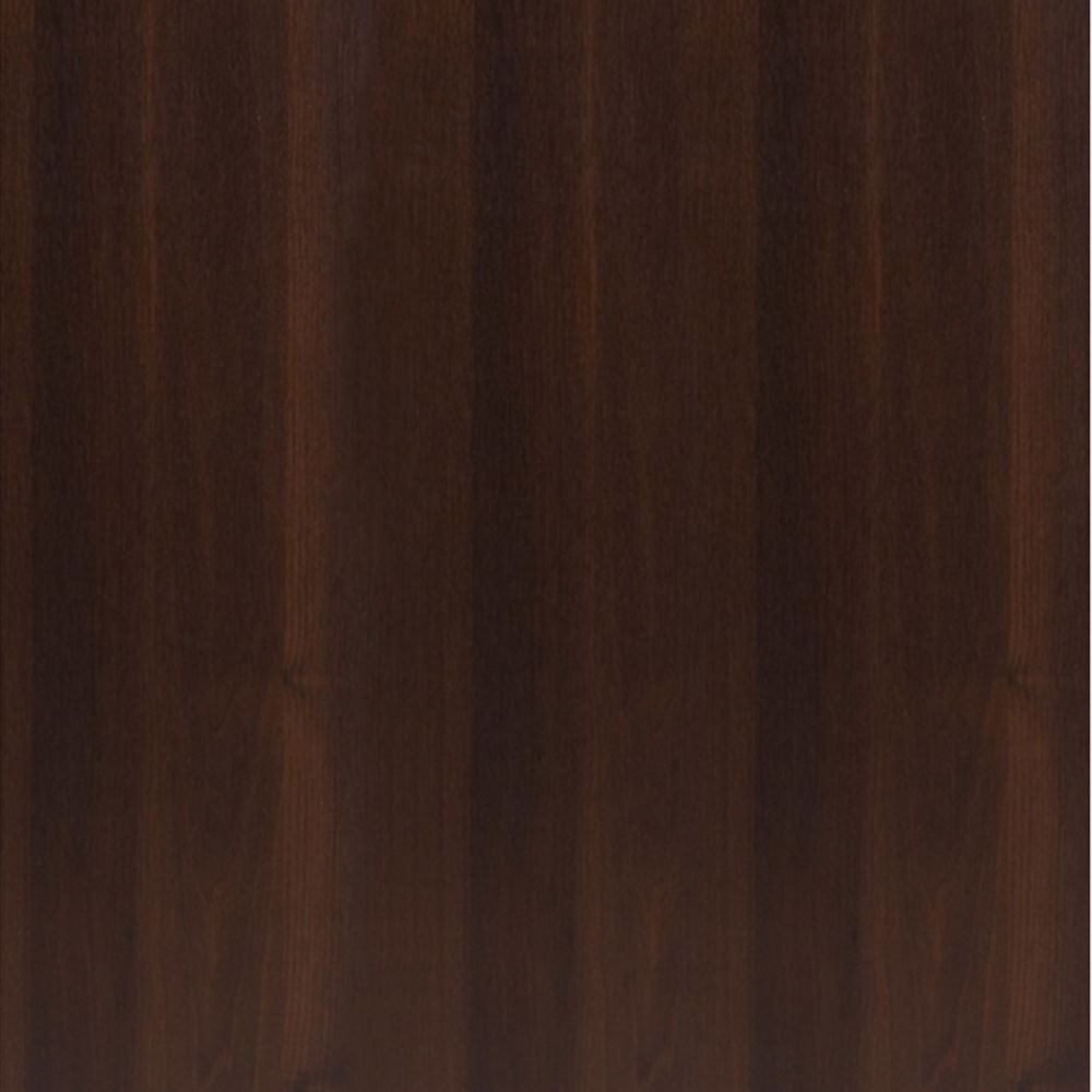 Imperial Tall 1 Door 2 Drawer Narrow Cabinet in Dark Mahogany Melamine