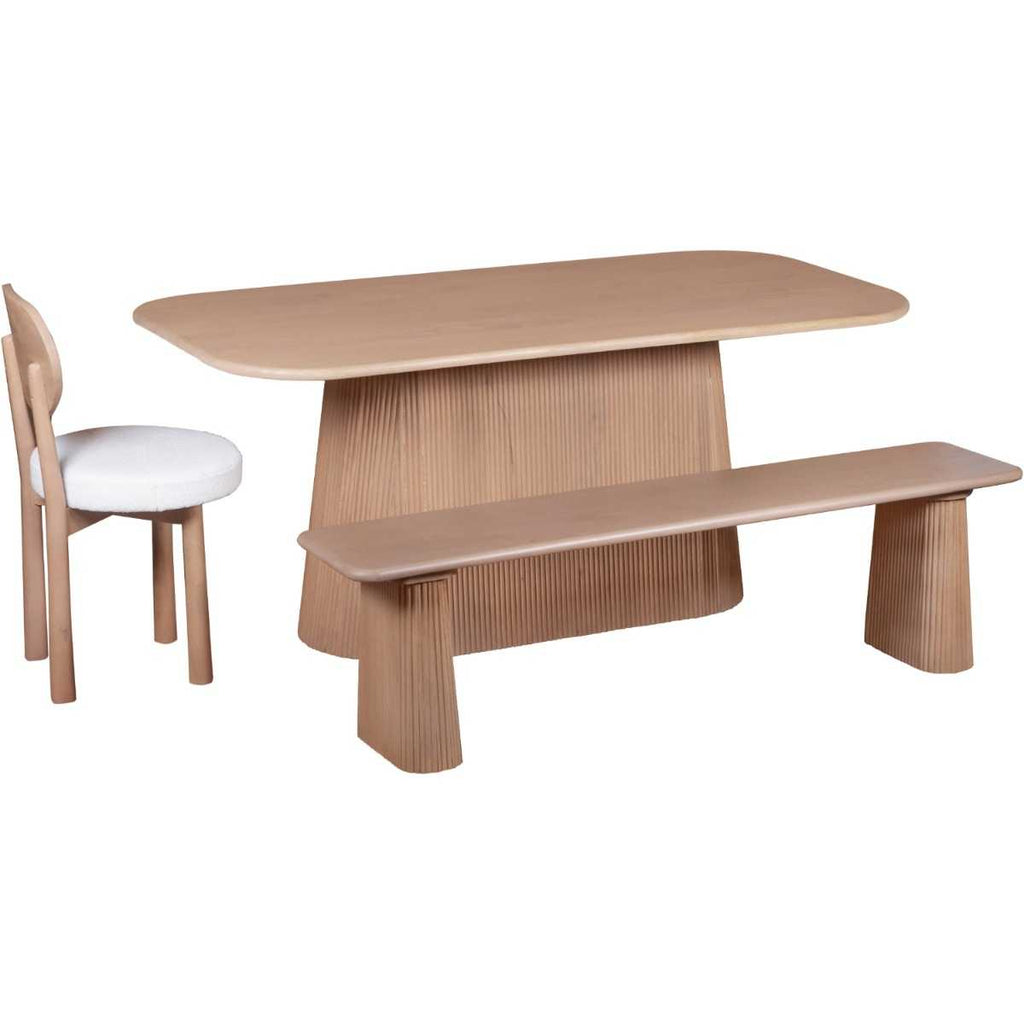 Indus Solid Wood 6-8 Seater Dining Table