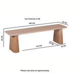 Indus Solid Wood Dining Bench