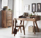 Rushden Sheesham Wood Study Desk