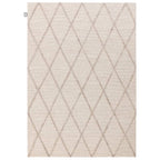 Katherine Carnaby Coast Diamond Rug 200x300cm 02 Cream Rug