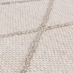 Katherine Carnaby Coast Diamond Rug 240x340cm 02 Cream Rug