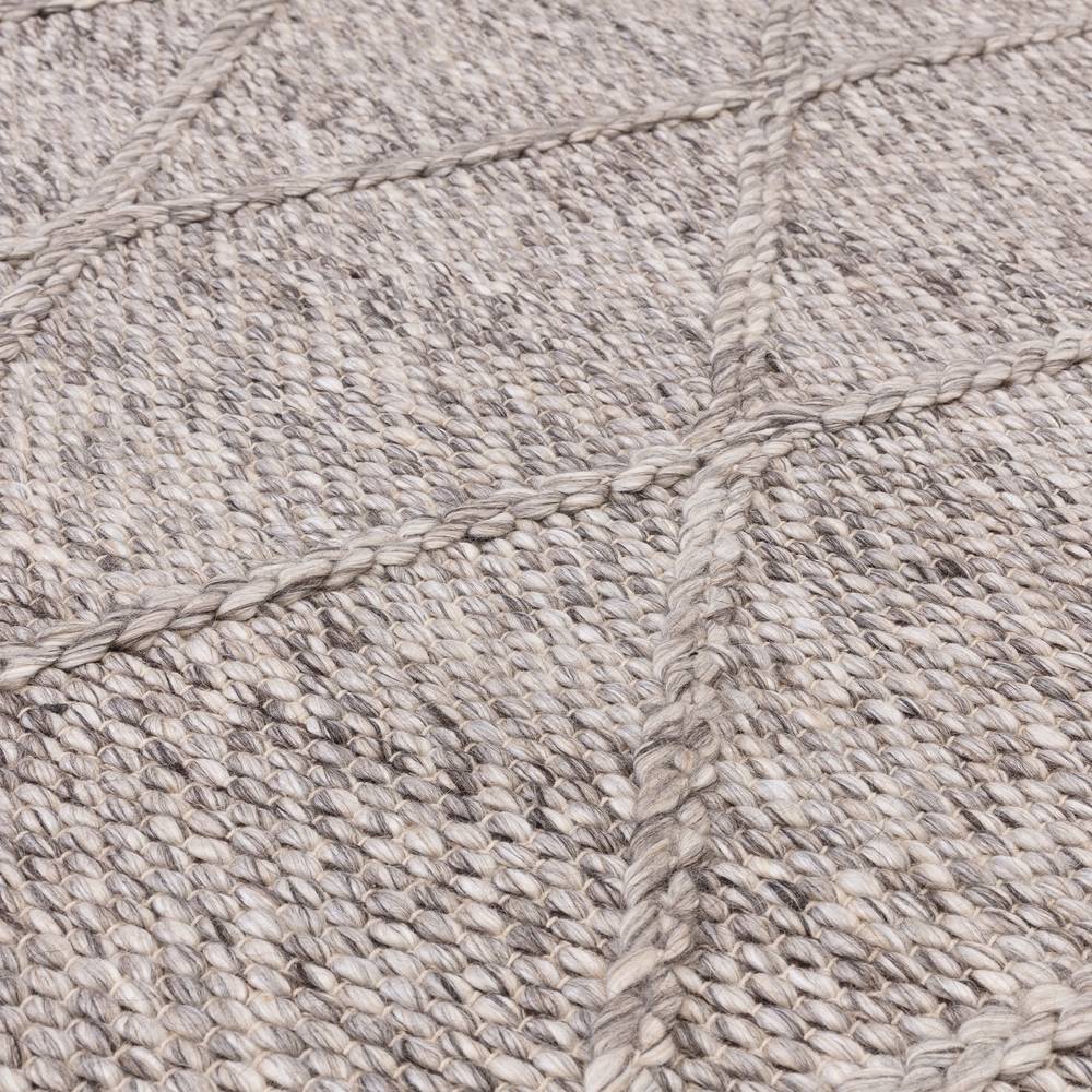 Katherine Carnaby Coast Diamond Rug 240x340cm 03 Grey Marl Rug
