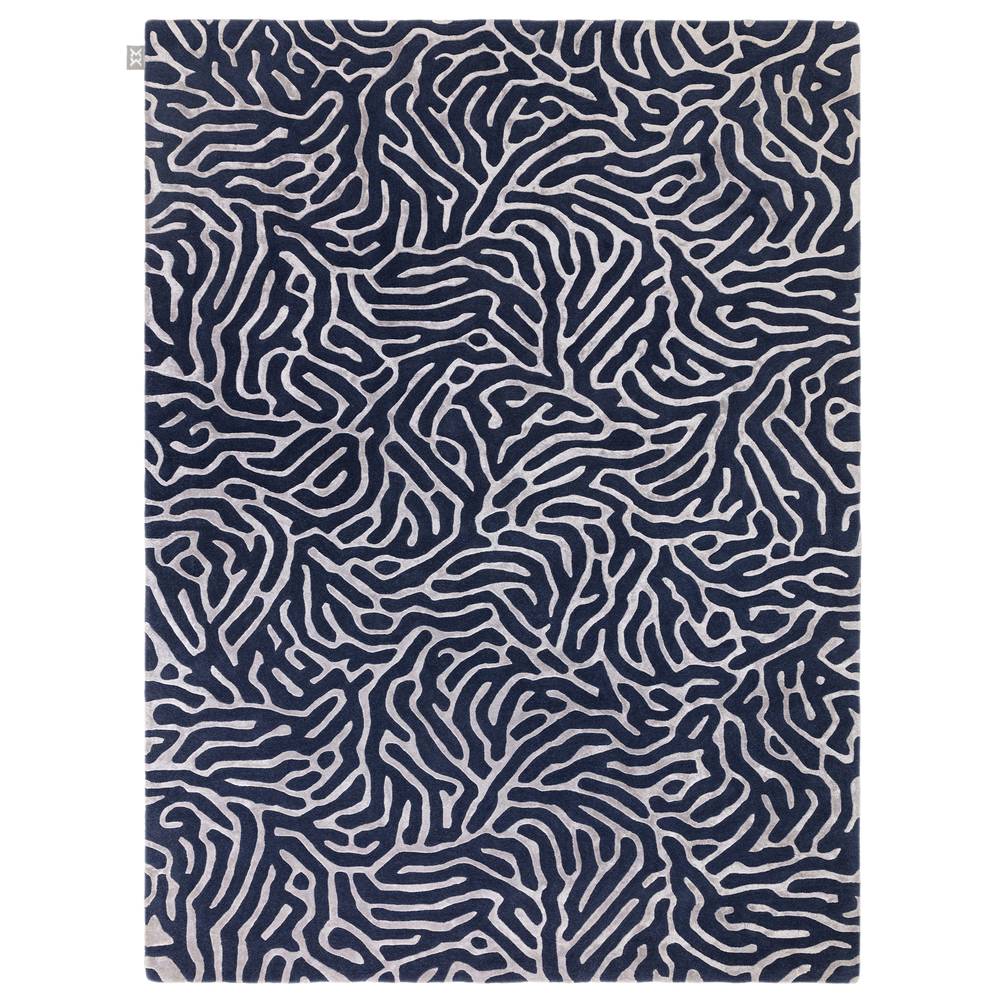 Katherine Carnaby Coral 120x180cm Blue Rug