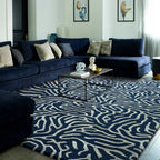 Katherine Carnaby Coral 120x180cm Blue Rug