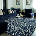 Katherine Carnaby Coral 170x240cm Blue Rug