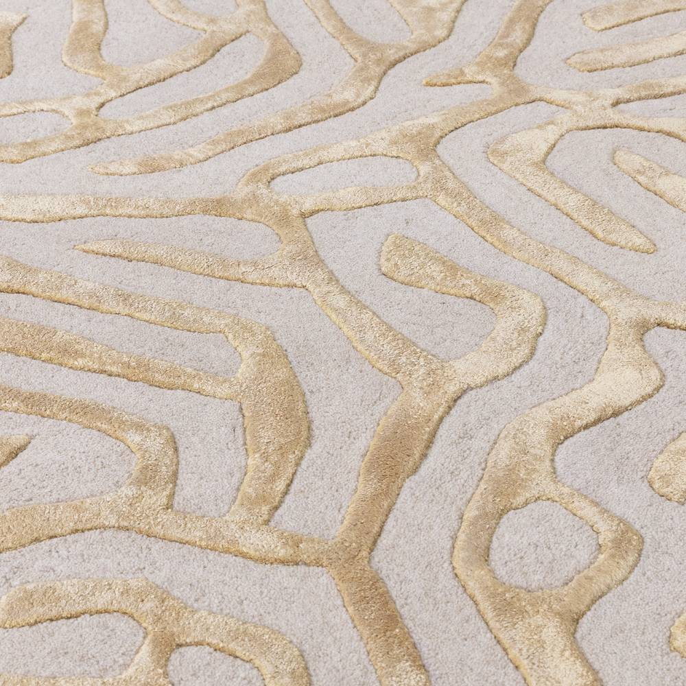 Katherine Carnaby Coral 120x180cm Gold Rug