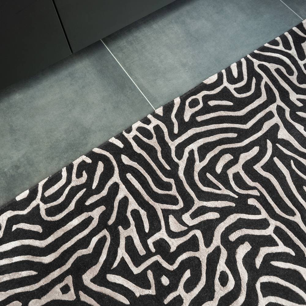 Katherine Carnaby Coral 200x300cm Gunmetal Rug