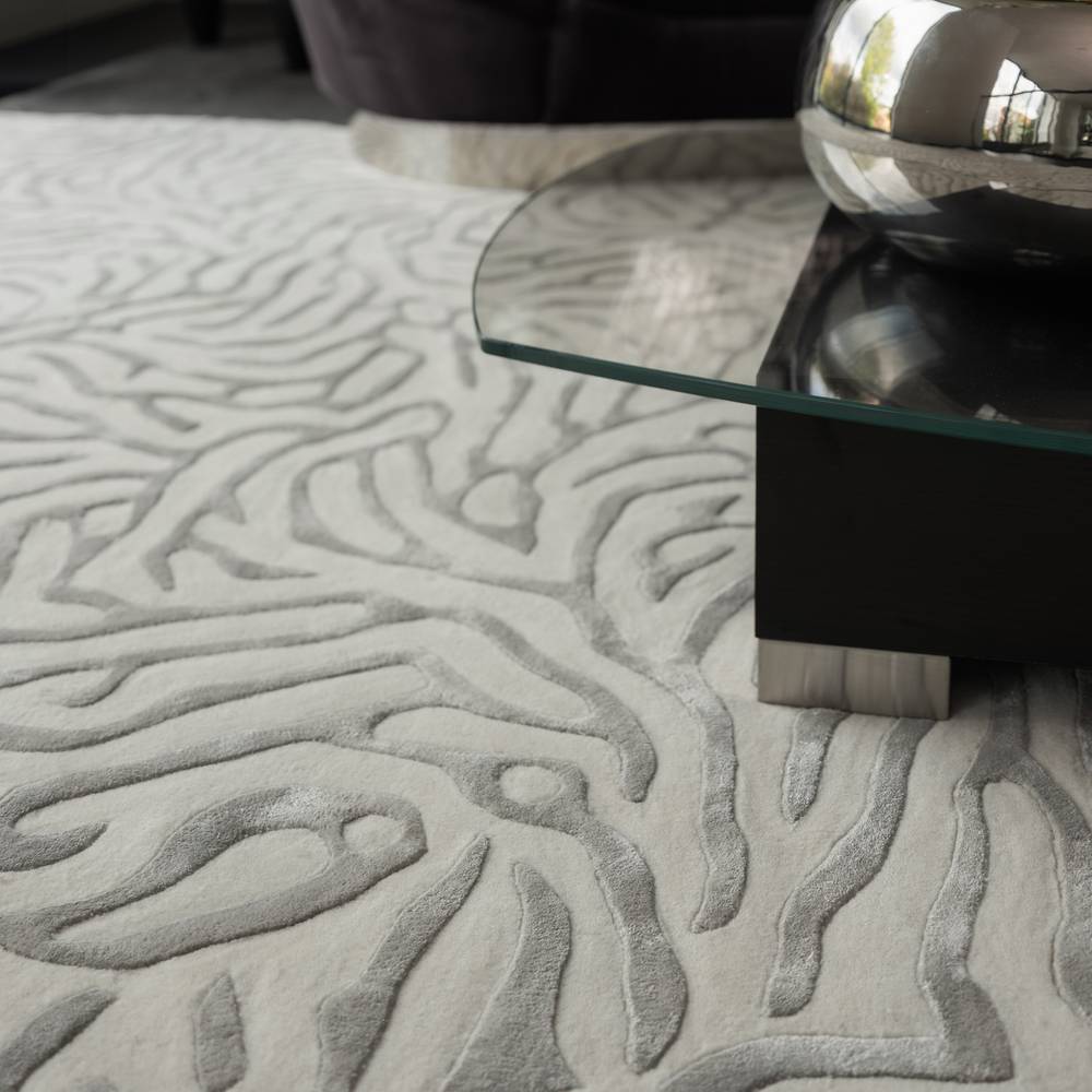 Katherine Carnaby Coral 240x340cm Silver Rug