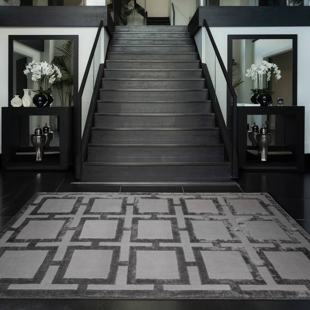 Katherine Carnaby Eaton Rug 200x300cm Steel Rug