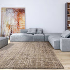 Kuza 120x170cm Abstract Beige Rug