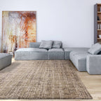 Kuza 240x340cm Abstract Beige Rug