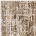 Kuza 240x340cm Abstract Beige Rug