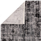 Kuza 200x290cm Abstract Black Rug