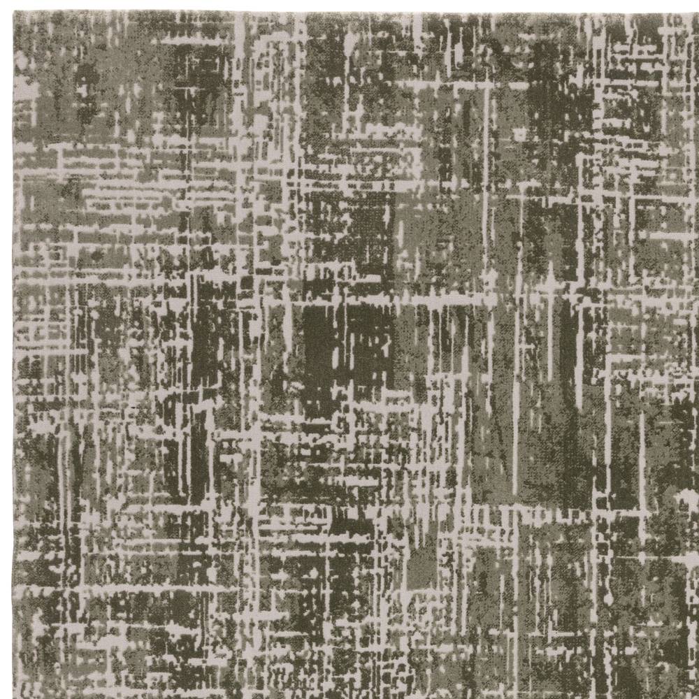 Kuza 120x170cm Abstract Green Rug