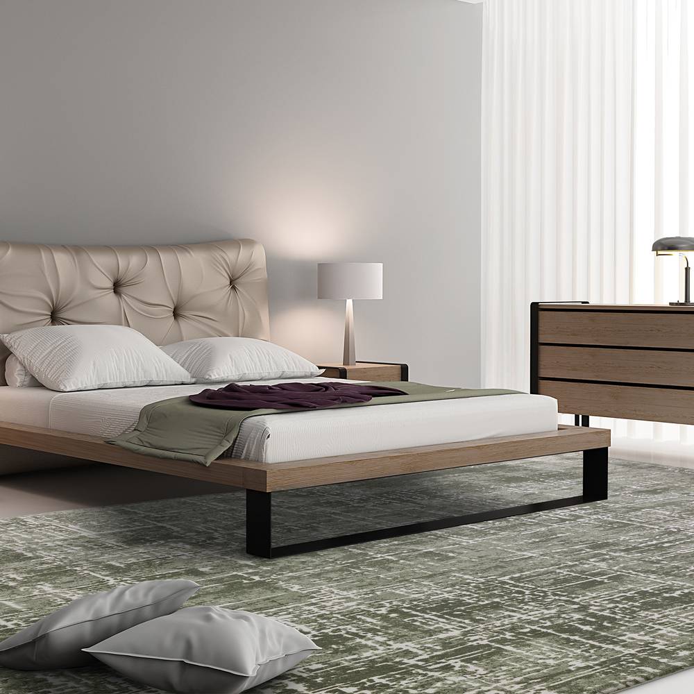 Kuza 240x340cm Abstract Green Rug