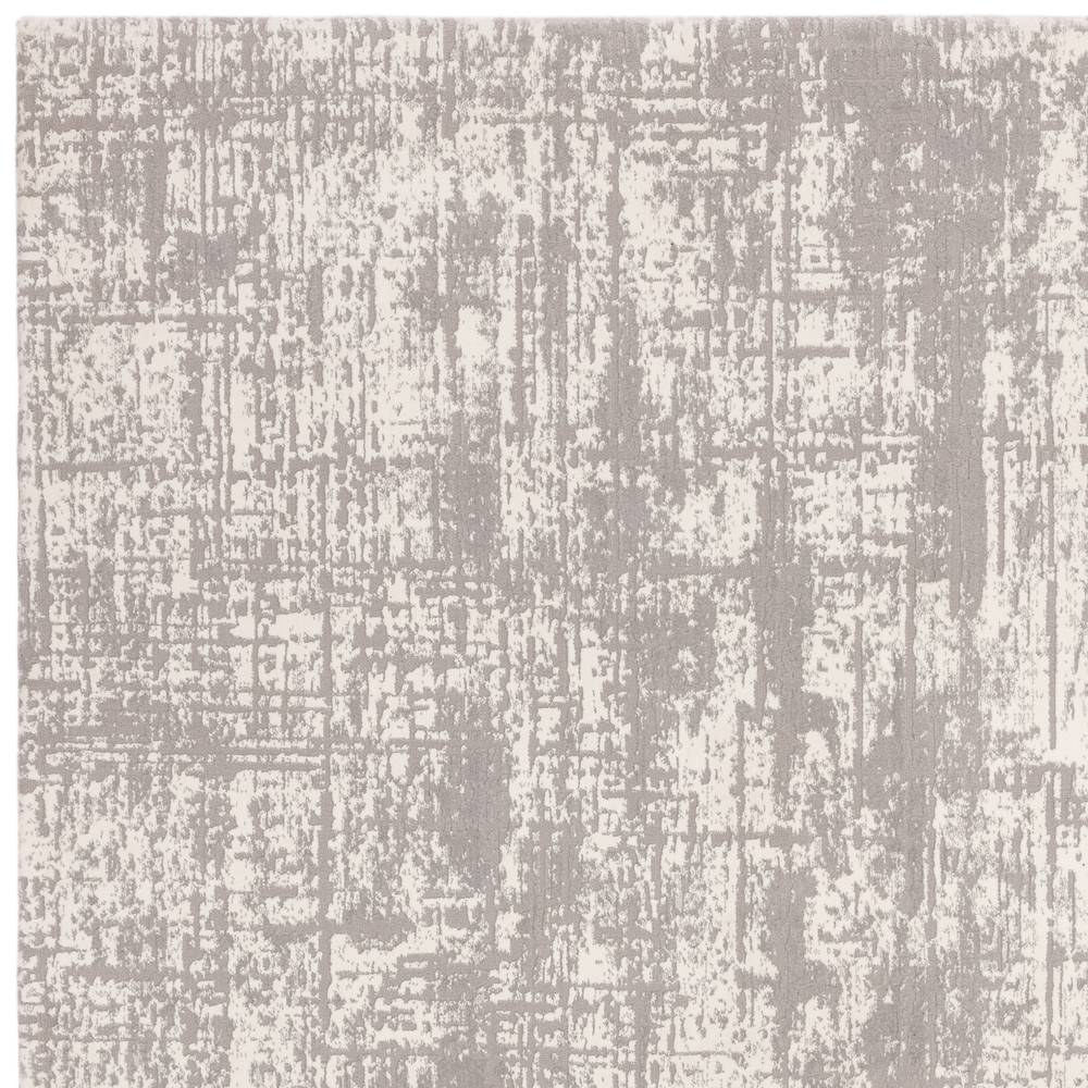Kuza 120x170cm Abstract Grey Rug