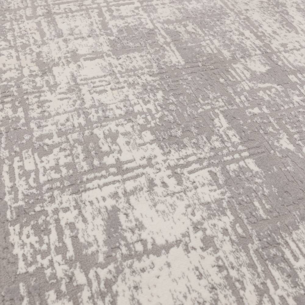 Kuza 200x290cm Abstract Grey Rug