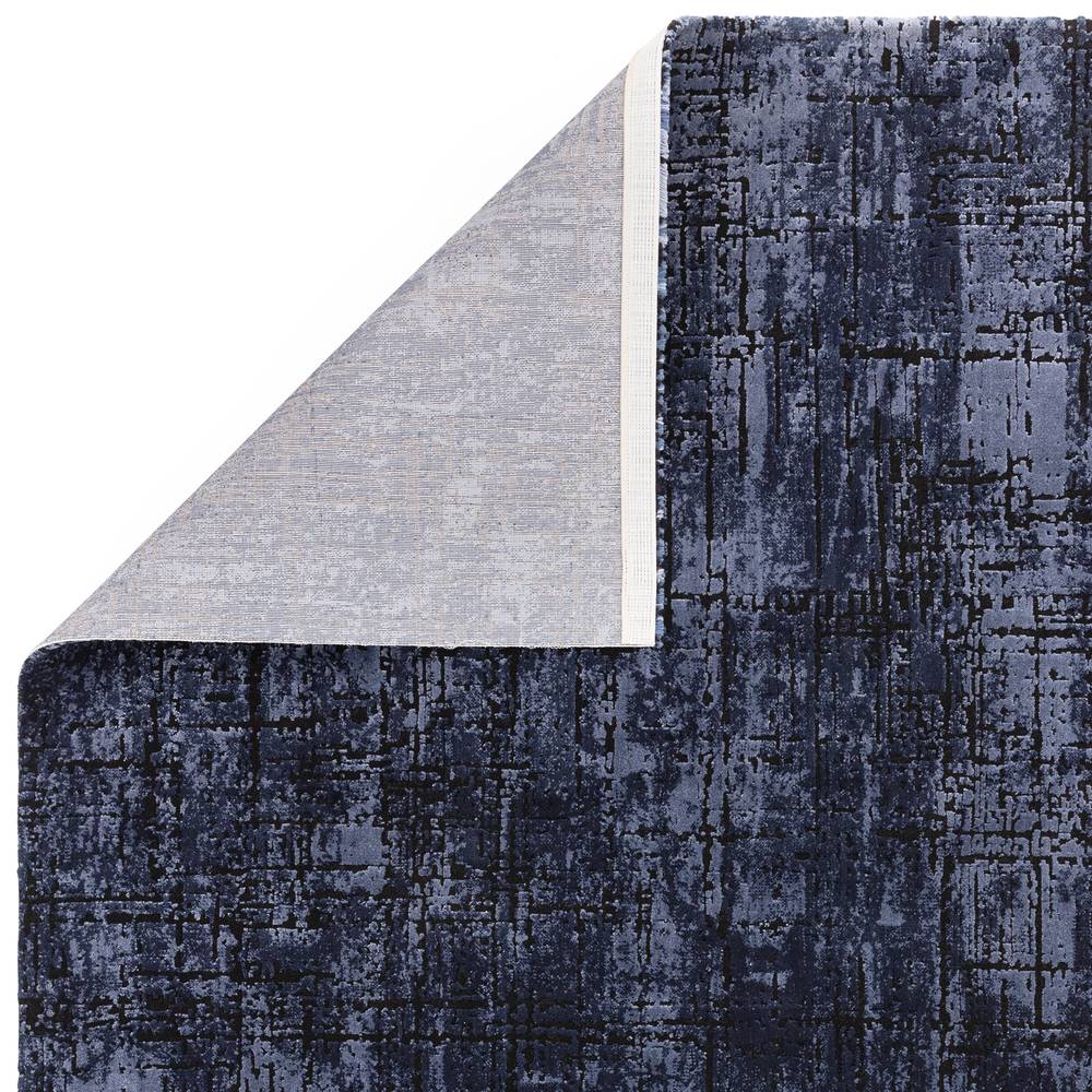Kuza 160x230cm Abstract Navy Rug
