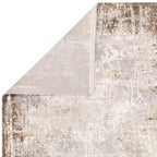 Kuza 080x150cm Border Beige Rug