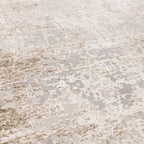 Kuza 240x340cm Border Beige Rug