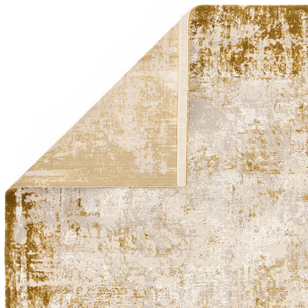 Kuza 080x150cm Border Gold Rug