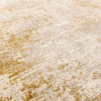 Kuza 120x170cm Border Gold Rug