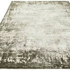 Kuza 120x170cm Border Green Rug