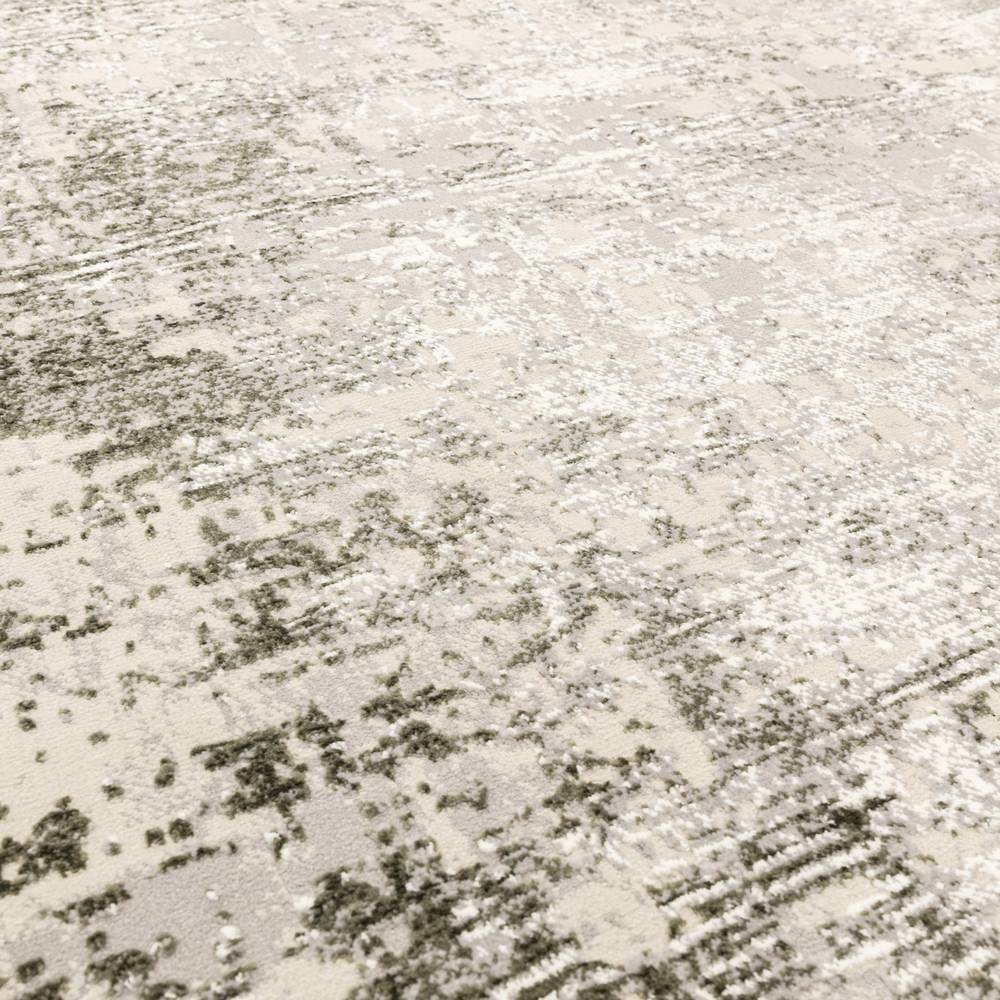 Kuza 080x150cm Border Green Rug