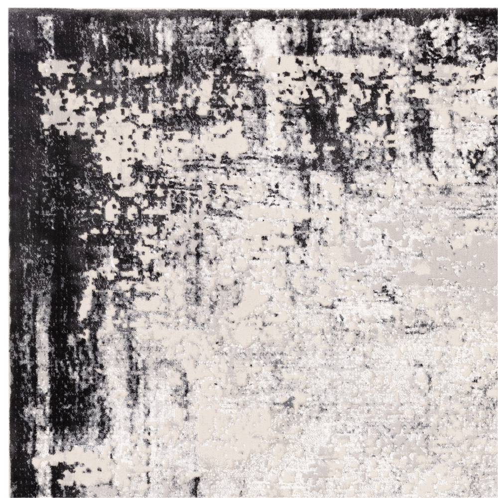 Kuza 200x290cm Border Grey Rug